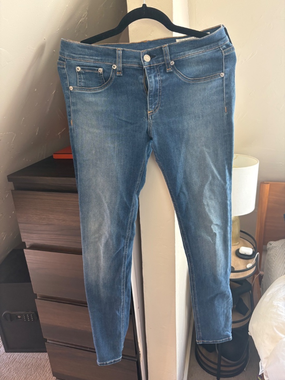 Rag & Bone Mid Rise Vintage Wash